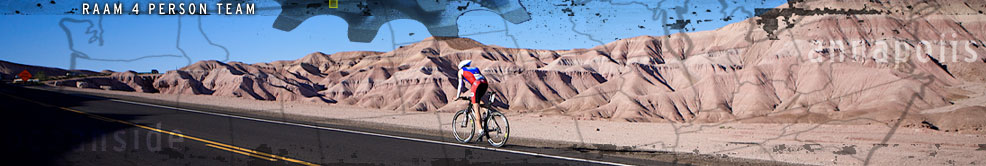 Race Across America (RAAM) 2008 4 Person Team